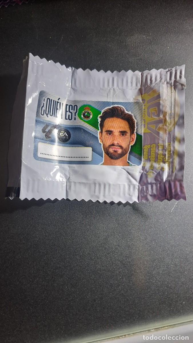 Coleccionismo cromos antiguos: CROMO EZKIETA &iquest;QUIEN ES? RACING DE SANTANDER CHICLE LIGA 2026 2027 26 27 ESTE PANINI NUNCA PEGADO