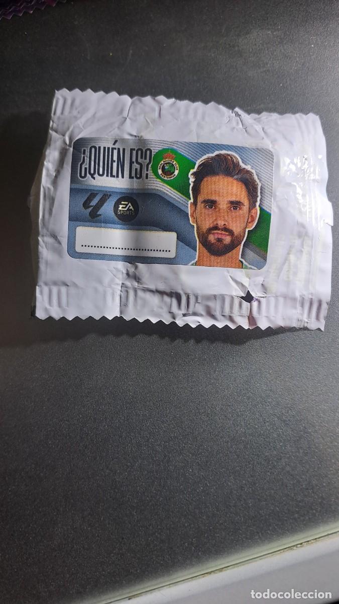 Coleccionismo cromos antiguos: CROMO EZKIETA &iquest;QUIEN ES? RACING DE SANTANDER CHICLE LIGA 2026 2027 26 27 ESTE PANINI NUNCA PEGADO