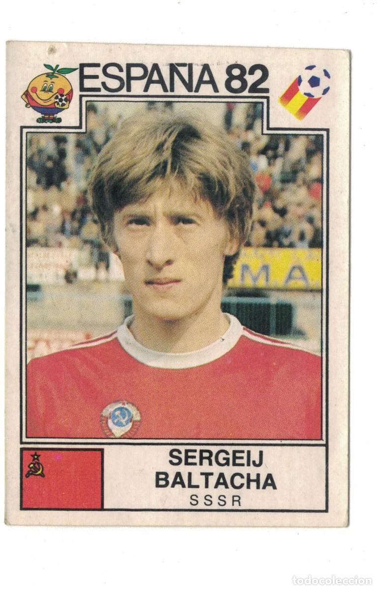 Coleccionismo cromos antiguos: Cromo Mundial Espa&ntilde;a 82 - Sergeij Baltacha (URSS) - Panini n&ordm; 387