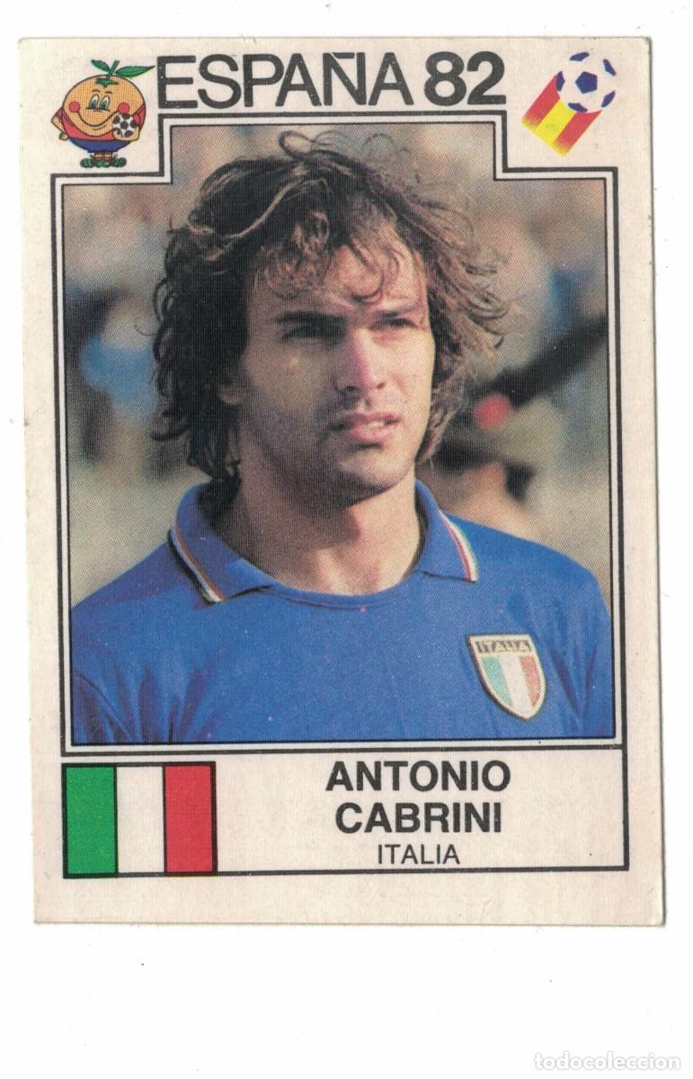 Coleccionismo cromos antiguos: Cromo Mundial Espa&ntilde;a 82 - Antonio Cabrini (Italia) - Panini n&ordm; 43