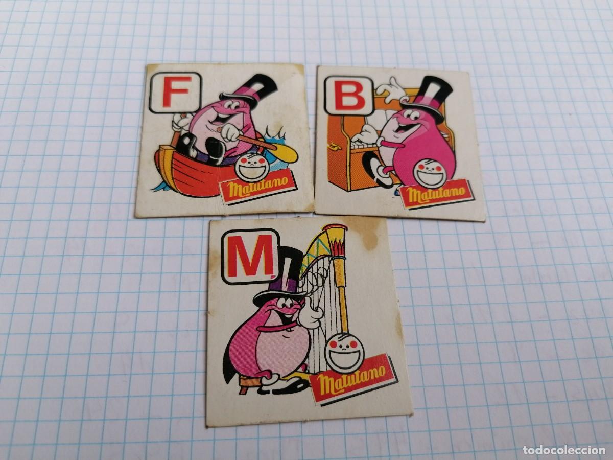 Coleccionismo cromos antiguos: LOTE CROMOS UN, DOS, TRES MATUTANO LETRAS