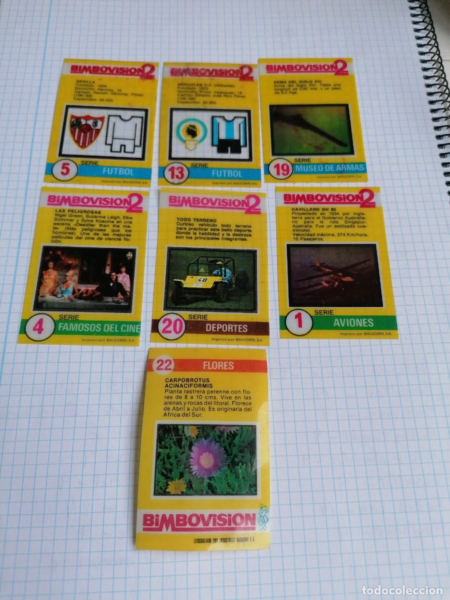 Coleccionismo cromos antiguos: LOTE CROMO FILMINA BIMBOVISION