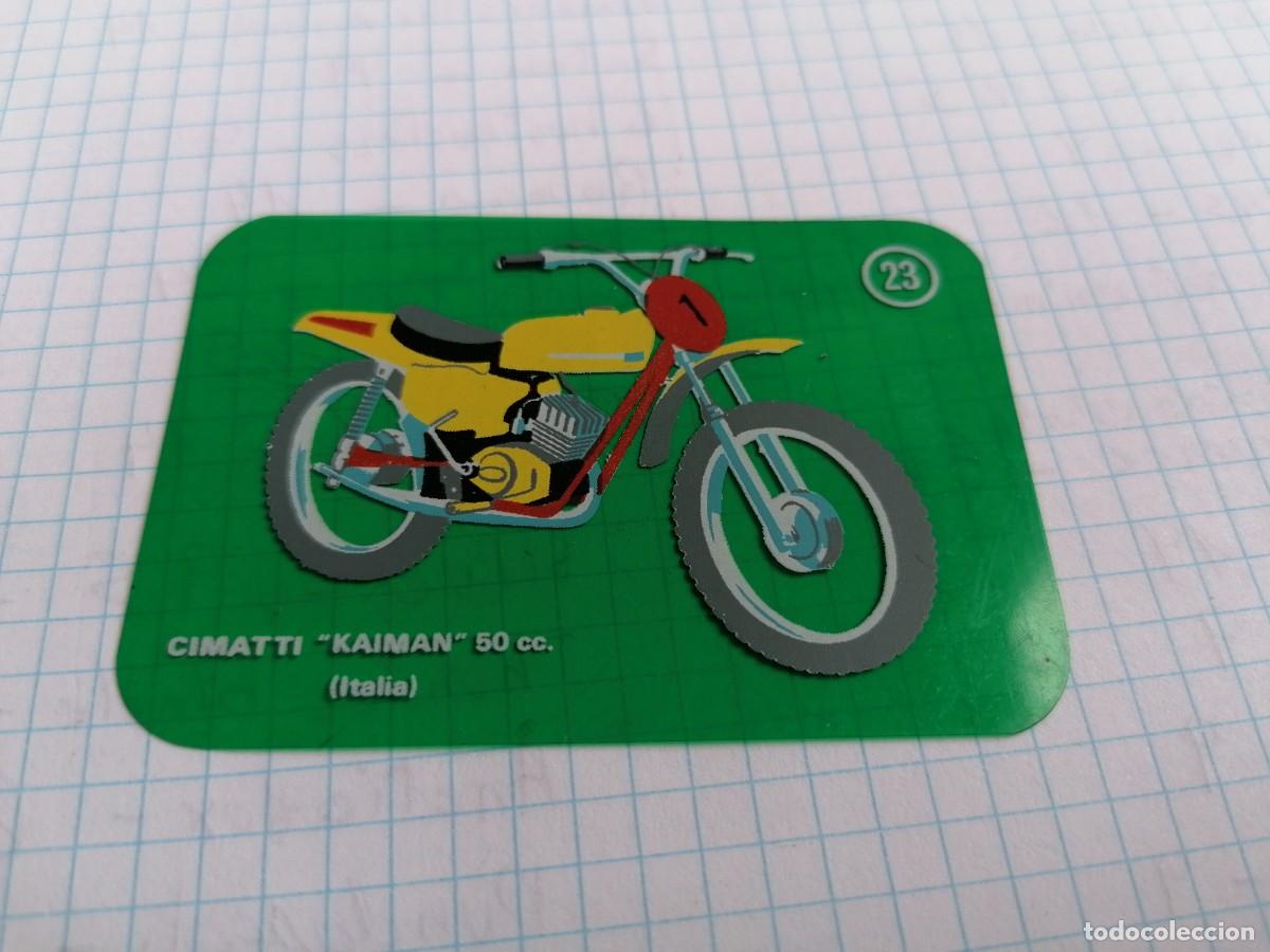 Coleccionismo cromos antiguos: CROMO CROPAN N&deg;23 CIMATTI - MOTOS