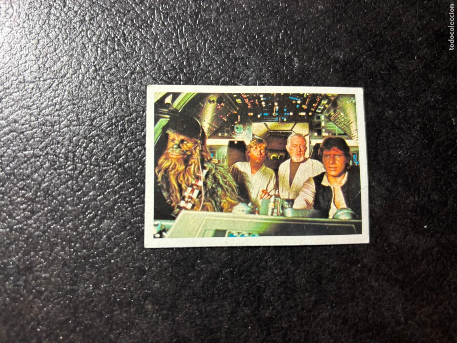 Coleccionismo cromos antiguos: RETORNO DEL JEDI 9 OBI WAN KENOBI LUKE HAN SOLO CROMO GUERRA DE LAS GALAXIAS STAR WARS PACOSA 1983