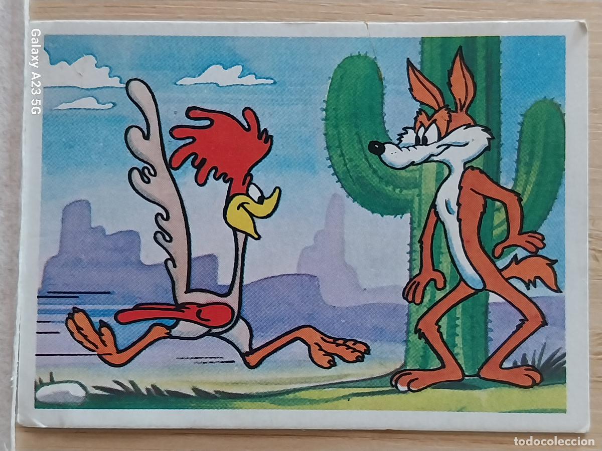 Coleccionismo cromos antiguos: CORRECAMINOS COYOTE FESTIVAL PACOSA DOS A&Ntilde;O 1981 CROMO 93 RECUPERADO