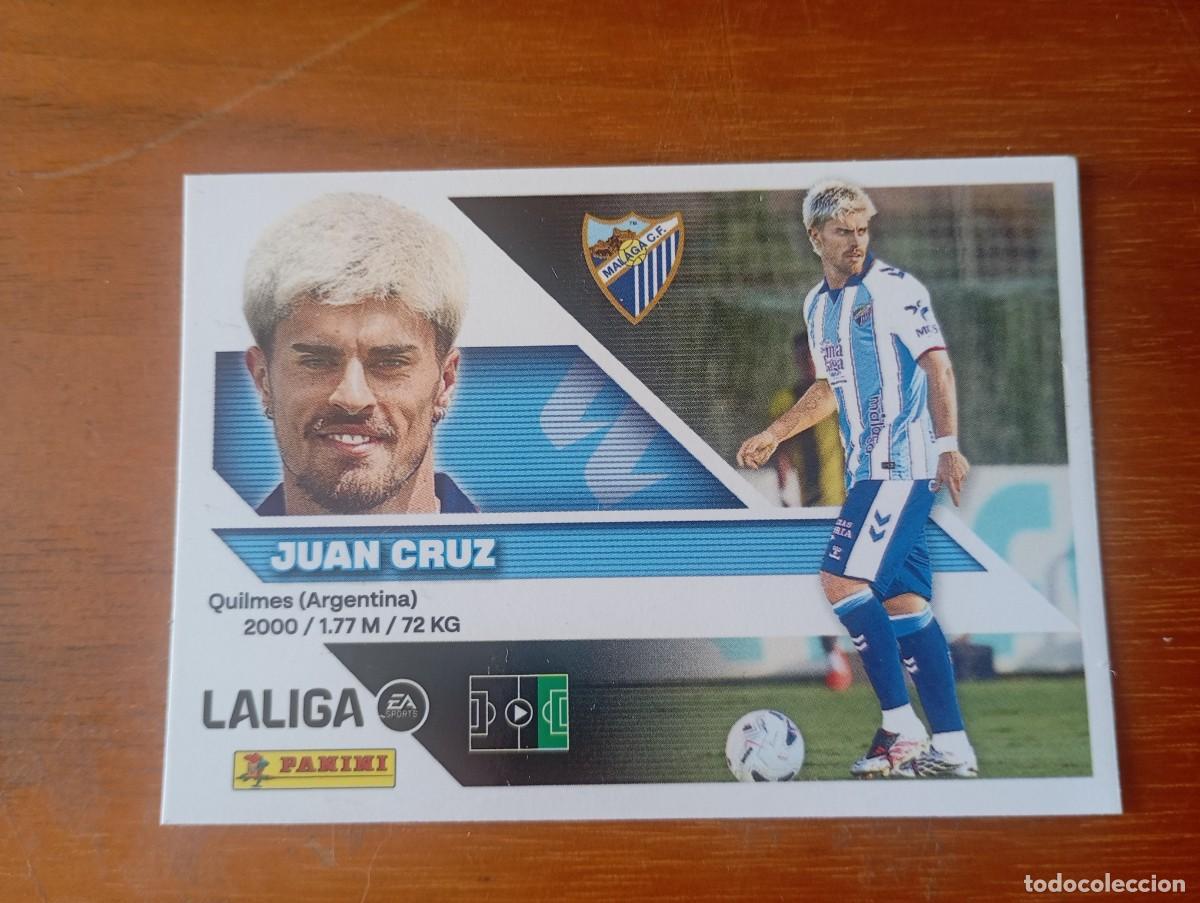 Coleccionismo cromos antiguos: CROMO. JUAN CRUZ. MALAGA. ULTIMOS FICHAJES. LIGA ESTE 26 2027
