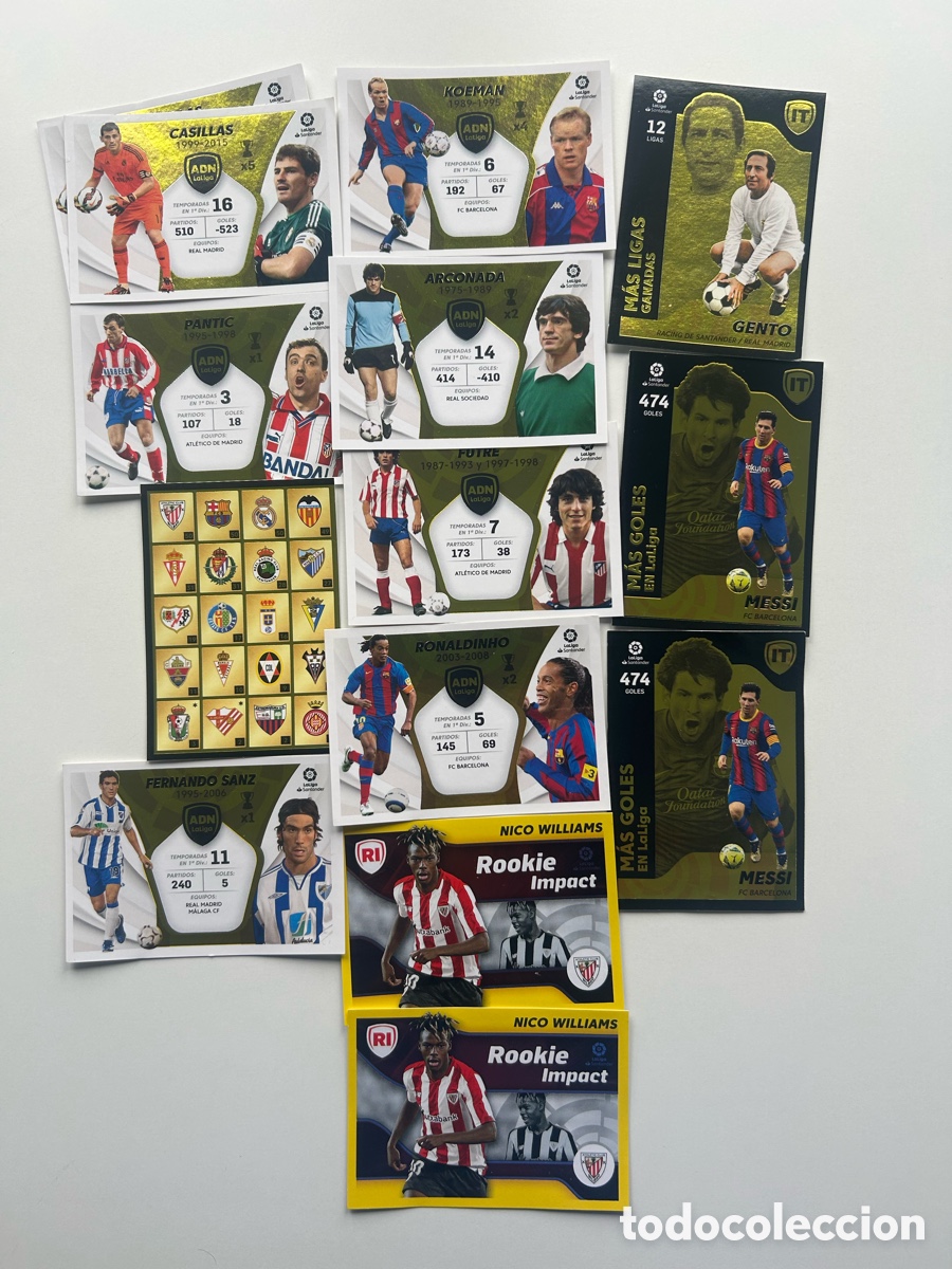 Coleccionismo cromos antiguos: Lote Cromos LaLiga Este 21/22
