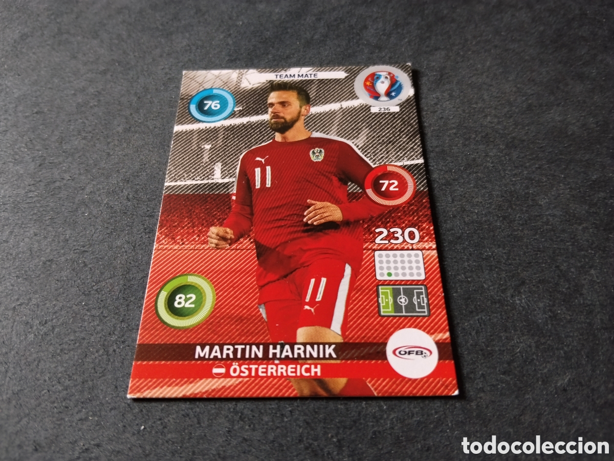 Coleccionismo cromos antiguos: Cromo futbol Mart&iacute;n harnik, Austria