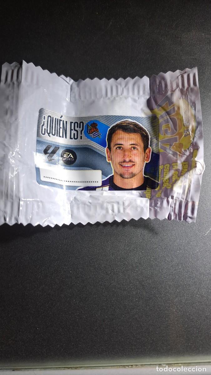 Coleccionismo cromos antiguos: CROMO OYARZABAL &iquest;QUIEN ES? REAL SOCIEDAD CHICLE LIGA 2026 2027 26 27 ESTE PANINI NUNCA PEGADO
