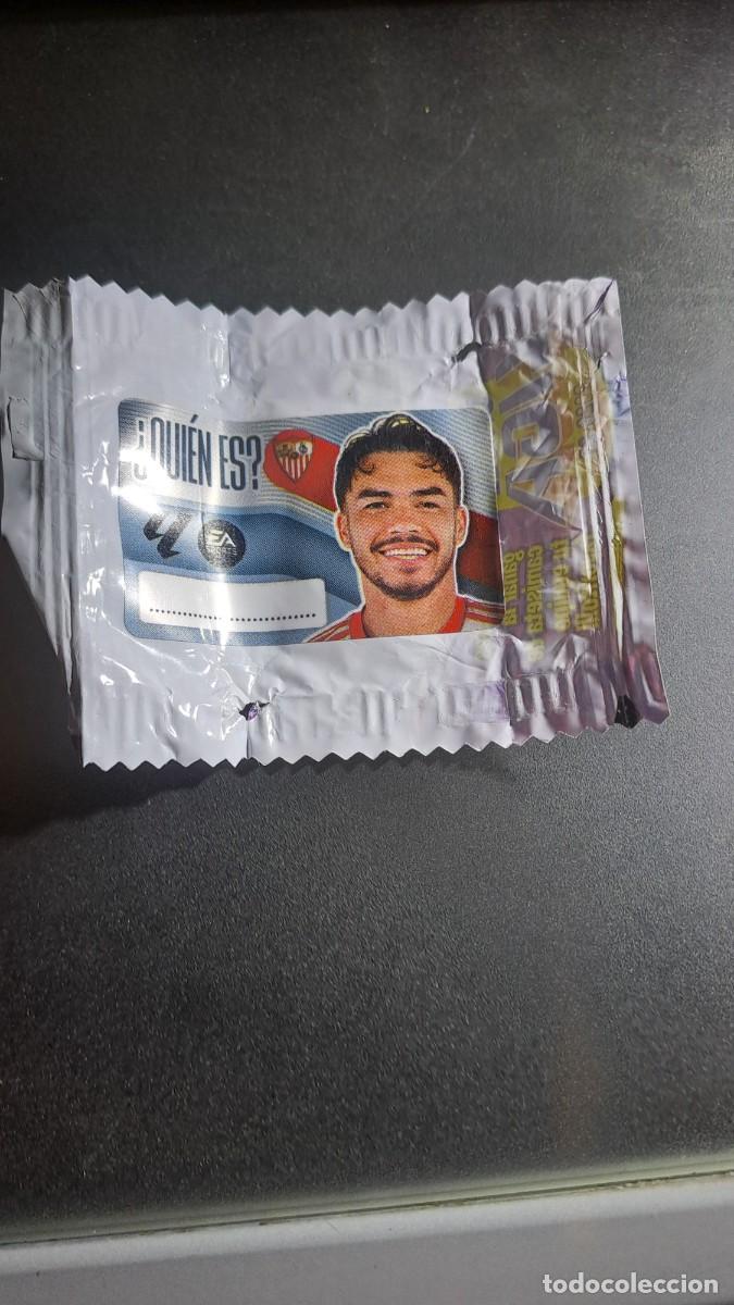 Coleccionismo cromos antiguos: CROMO SUAZO &iquest;QUIEN ES? SEVILLA CHICLE LIGA 2026 2027 26 27 ESTE PANINI NUNCA PEGADO
