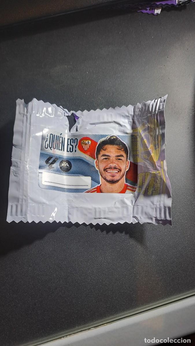 Coleccionismo cromos antiguos: CROMO SUAZO &iquest;QUIEN ES? SEVILLA CHICLE LIGA 2026 2027 26 27 ESTE PANINI NUNCA PEGADO