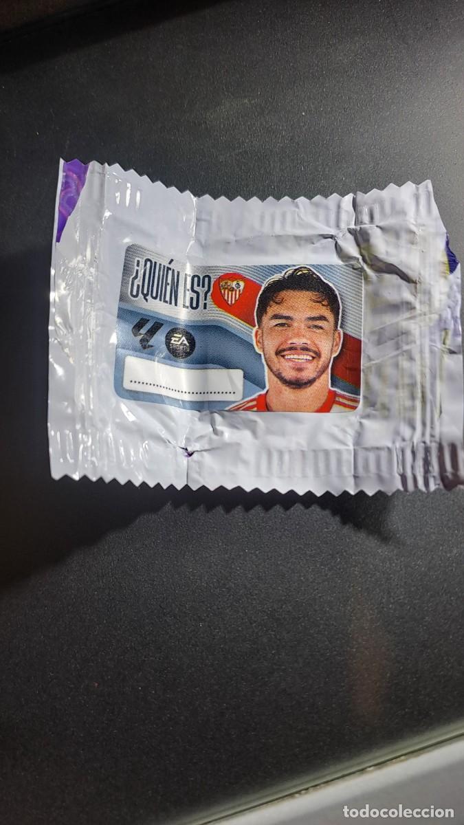 Coleccionismo cromos antiguos: CROMO SUAZO &iquest;QUIEN ES? SEVILLA CHICLE LIGA 2026 2027 26 27 ESTE PANINI NUNCA PEGADO