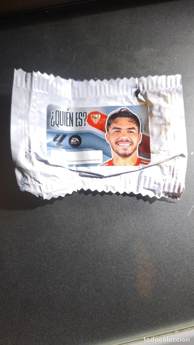 Coleccionismo cromos antiguos: CROMO SUAZO &iquest;QUIEN ES? SEVILLA CHICLE LIGA 2026 2027 26 27 ESTE PANINI NUNCA PEGADO