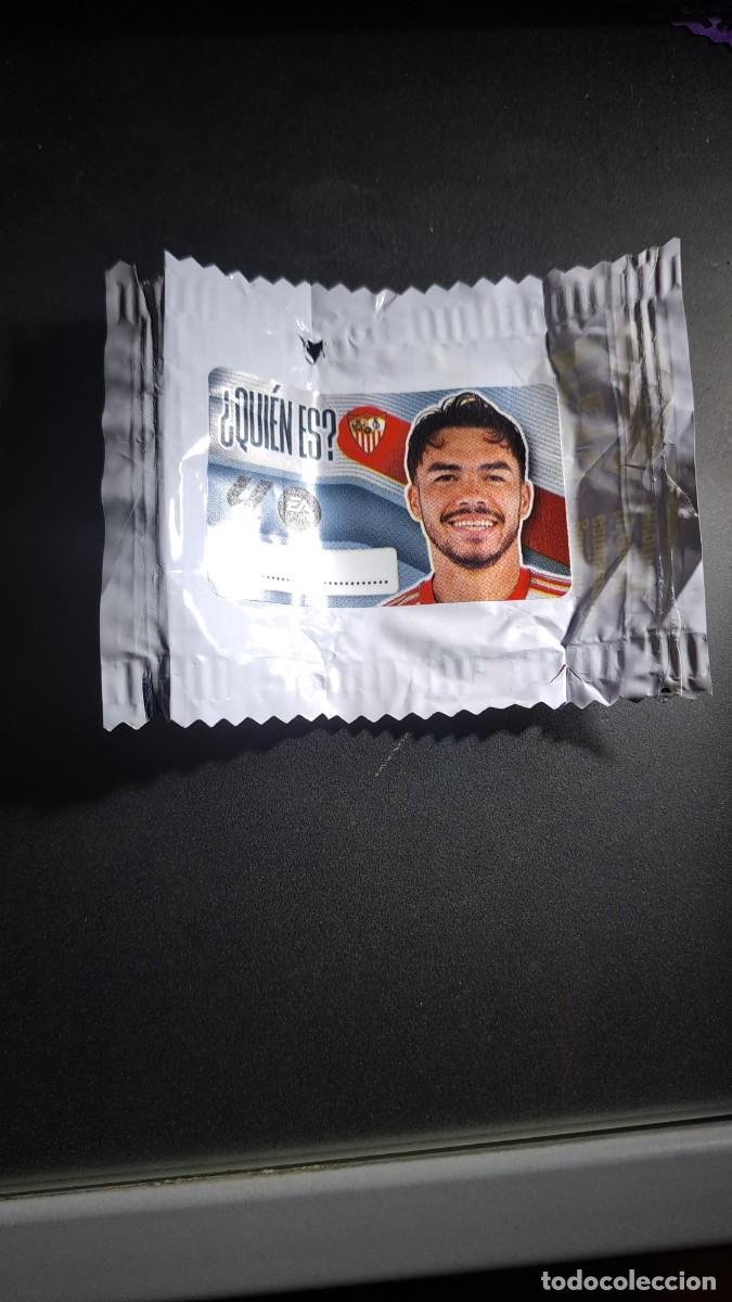 Coleccionismo cromos antiguos: CROMO SUAZO &iquest;QUIEN ES? SEVILLA CHICLE LIGA 2026 2027 26 27 ESTE PANINI NUNCA PEGADO