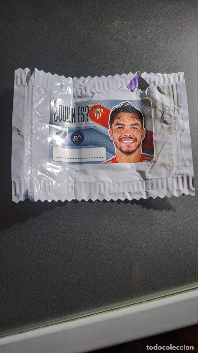 Coleccionismo cromos antiguos: CROMO SUAZO &iquest;QUIEN ES? SEVILLA CHICLE LIGA 2026 2027 26 27 ESTE PANINI NUNCA PEGADO