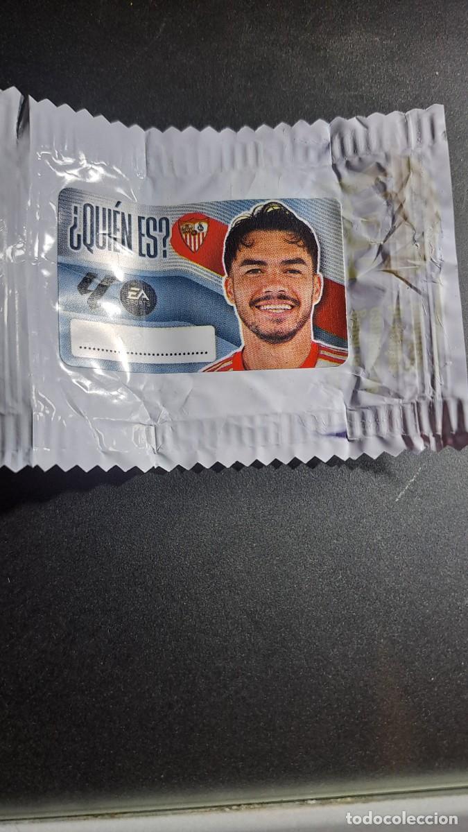 Coleccionismo cromos antiguos: CROMO SUAZO &iquest;QUIEN ES? SEVILLA CHICLE LIGA 2026 2027 26 27 ESTE PANINI NUNCA PEGADO