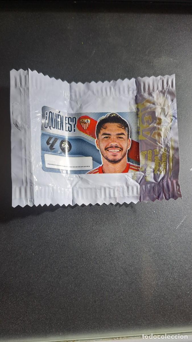 Coleccionismo cromos antiguos: CROMO SUAZO &iquest;QUIEN ES? SEVILLA CHICLE LIGA 2026 2027 26 27 ESTE PANINI NUNCA PEGADO