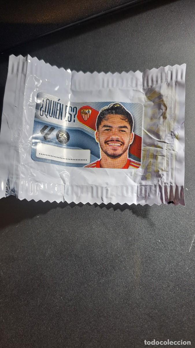 Coleccionismo cromos antiguos: CROMO SUAZO &iquest;QUIEN ES? SEVILLA CHICLE LIGA 2026 2027 26 27 ESTE PANINI NUNCA PEGADO