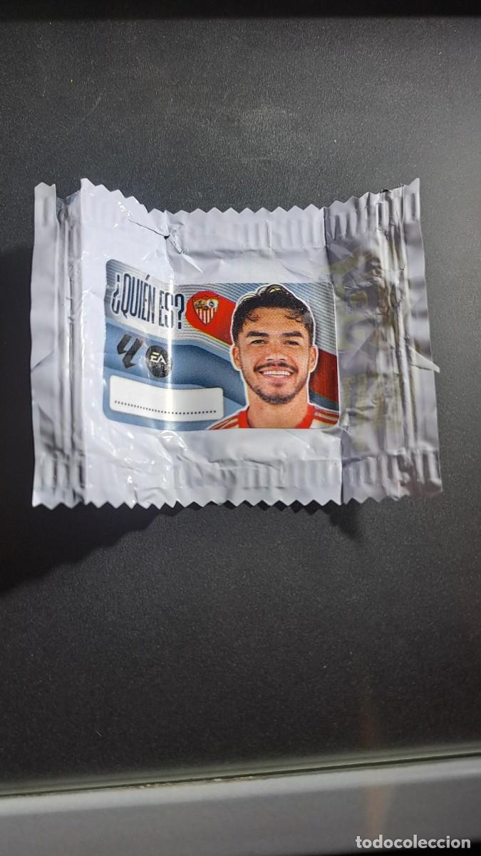 Coleccionismo cromos antiguos: CROMO SUAZO &iquest;QUIEN ES? SEVILLA CHICLE LIGA 2026 2027 26 27 ESTE PANINI NUNCA PEGADO