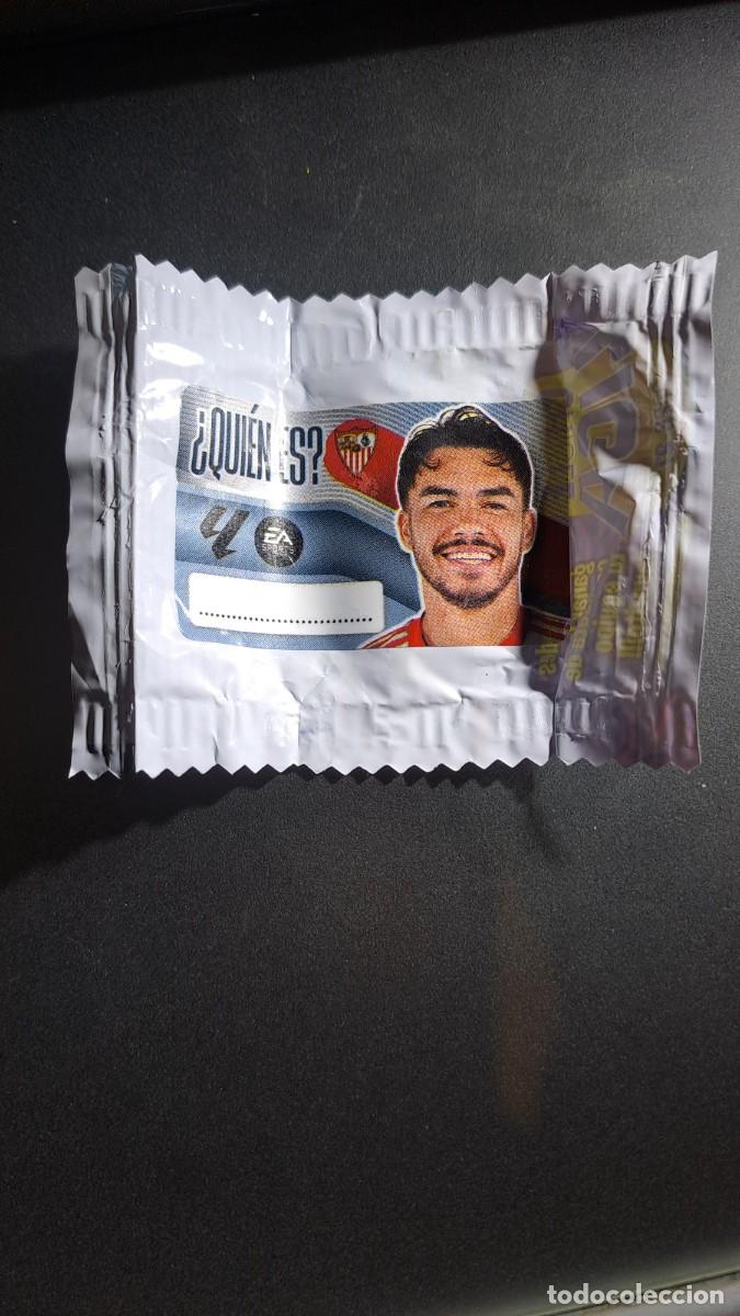 Coleccionismo cromos antiguos: CROMO SUAZO &iquest;QUIEN ES? SEVILLA CHICLE LIGA 2026 2027 26 27 ESTE PANINI NUNCA PEGADO