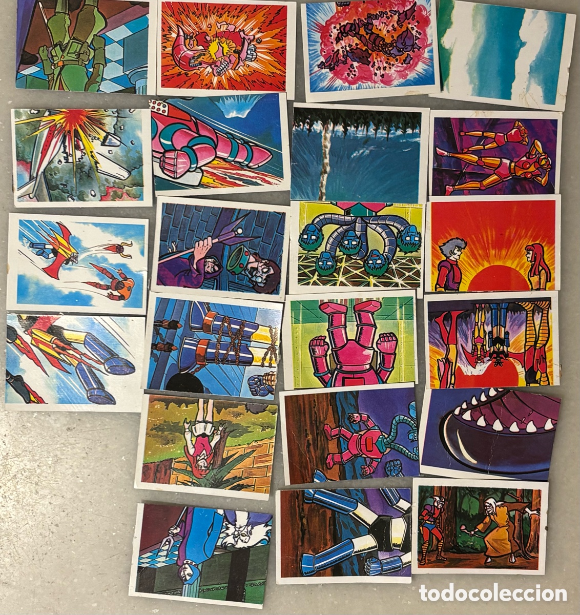 Coleccionismo cromos antiguos: Lote privado 22 cromos mazinger 2