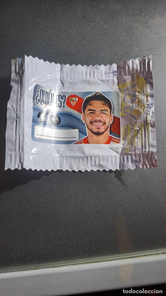 Coleccionismo cromos antiguos: CROMO SUAZO &iquest;QUIEN ES? SEVILLA CHICLE LIGA 2026 2027 26 27 ESTE PANINI NUNCA PEGADO