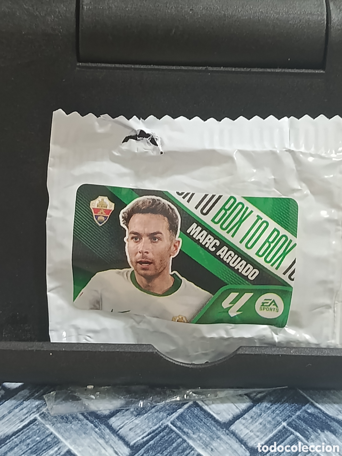 Coleccionismo cromos antiguos: MARC AGUADO ELCHE BOX TO BOX CROMO CHICLE LIGA ESTE 26 27 2026 2027 PANINI