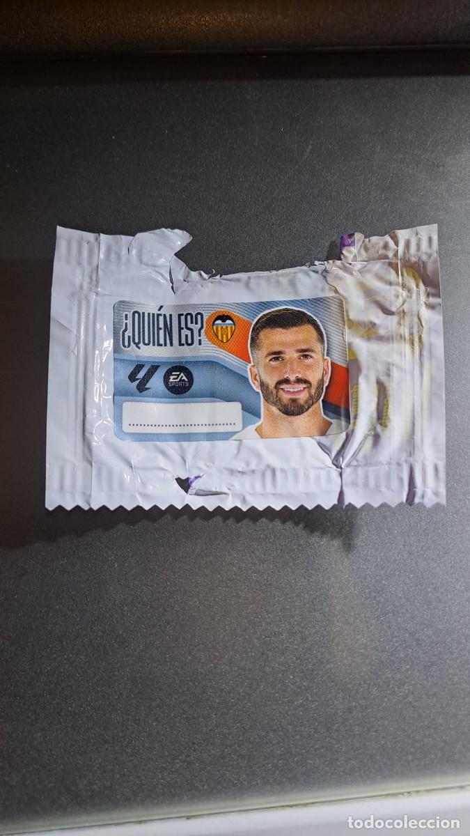 Coleccionismo cromos antiguos: CROMO GAYA &iquest;QUIEN ES? VALENCIA CHICLE LIGA 2026 2027 26 27 ESTE PANINI NUNCA PEGADO