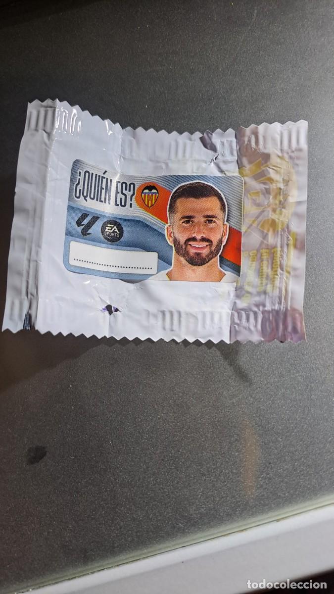 Coleccionismo cromos antiguos: CROMO GAYA &iquest;QUIEN ES? VALENCIA CHICLE LIGA 2026 2027 26 27 ESTE PANINI NUNCA PEGADO