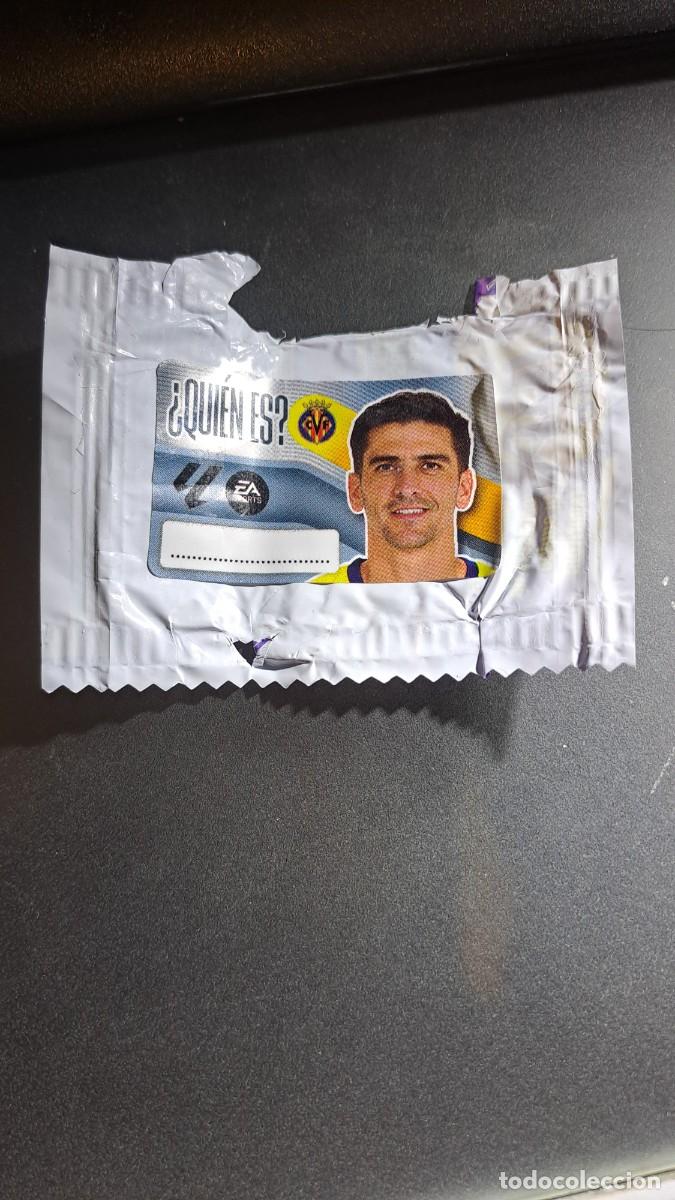 Coleccionismo cromos antiguos: CROMO GERARD MORENO &iquest;QUIEN ES? VILLARREAL CHICLE LIGA 2026 2027 26 27 ESTE PANINI NUNCA PEGADO