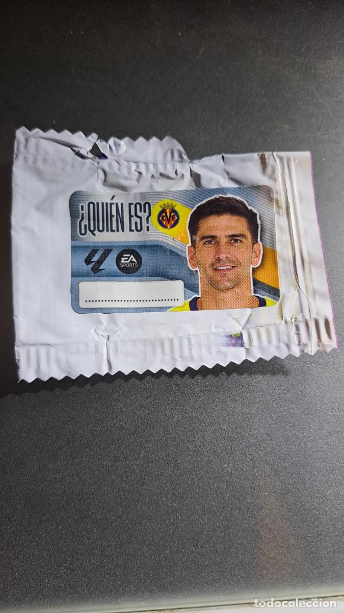 Coleccionismo cromos antiguos: CROMO GERARD MORENO &iquest;QUIEN ES? VILLARREAL CHICLE LIGA 2026 2027 26 27 ESTE PANINI NUNCA PEGADO