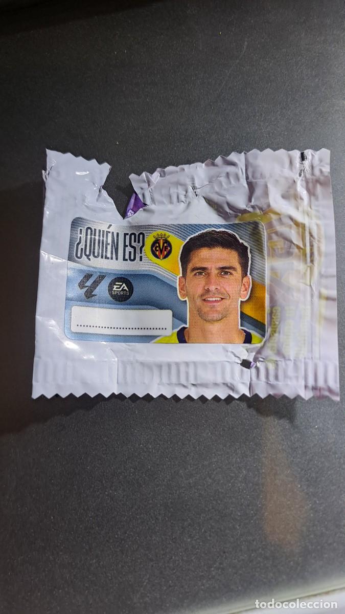 Coleccionismo cromos antiguos: CROMO GERARD MORENO &iquest;QUIEN ES? VILLARREAL CHICLE LIGA 2026 2027 26 27 ESTE PANINI NUNCA PEGADO