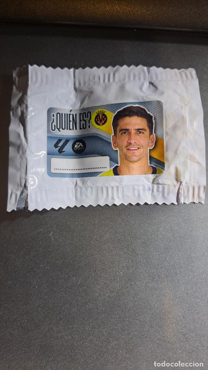Coleccionismo cromos antiguos: CROMO GERARD MORENO &iquest;QUIEN ES? VILLARREAL CHICLE LIGA 2026 2027 26 27 ESTE PANINI NUNCA PEGADO