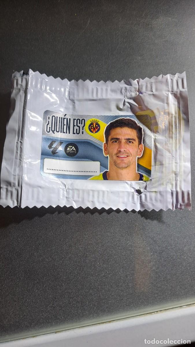 Coleccionismo cromos antiguos: CROMO GERARD MORENO &iquest;QUIEN ES? VILLARREAL CHICLE LIGA 2026 2027 26 27 ESTE PANINI NUNCA PEGADO