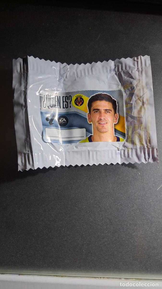 Coleccionismo cromos antiguos: CROMO GERARD MORENO &iquest;QUIEN ES? VILLARREAL CHICLE LIGA 2026 2027 26 27 ESTE PANINI NUNCA PEGADO