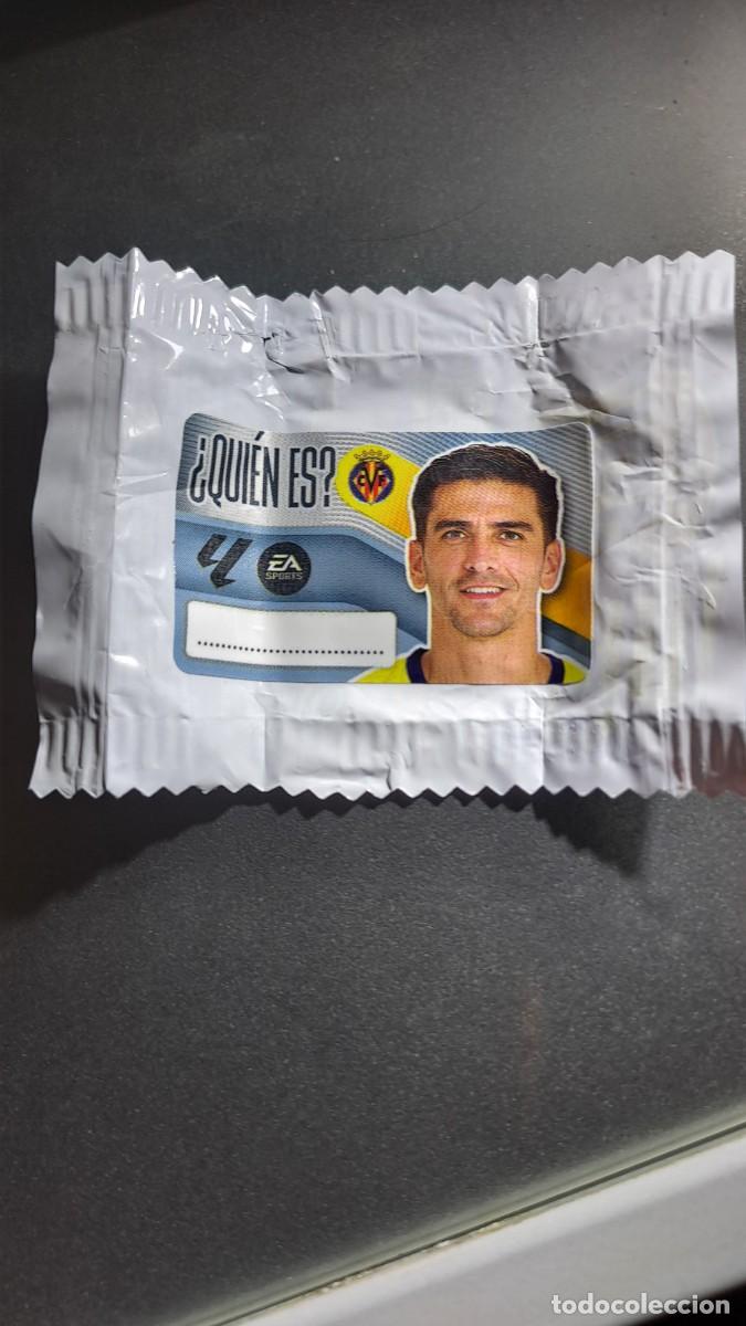 Coleccionismo cromos antiguos: CROMO GERARD MORENO &iquest;QUIEN ES? VILLARREAL CHICLE LIGA 2026 2027 26 27 ESTE PANINI NUNCA PEGADO