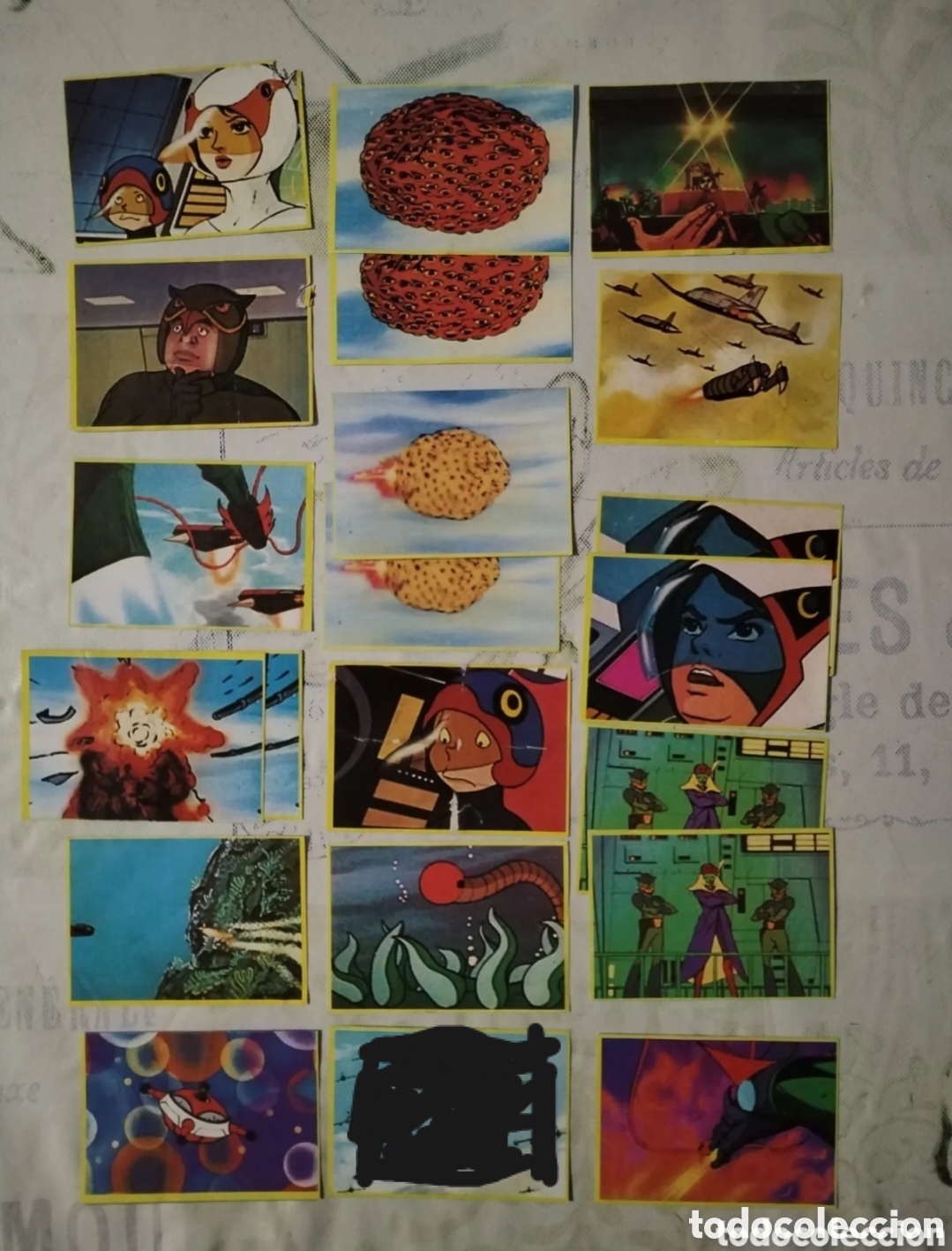 Coleccionismo cromos antiguos: Lote 20 cromos Danone La batalla de los planetas