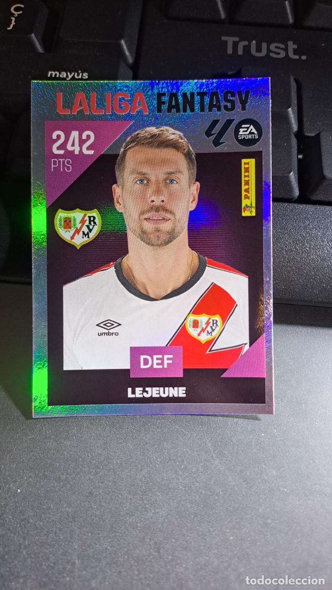 Coleccionismo cromos antiguos: CROMO LEJEUNE 3 LA LIGA FANTASY 3 RAYO VALLECANO LIGA 2026 2027 26 27 ESTE PANINI NUNCA PEGADO