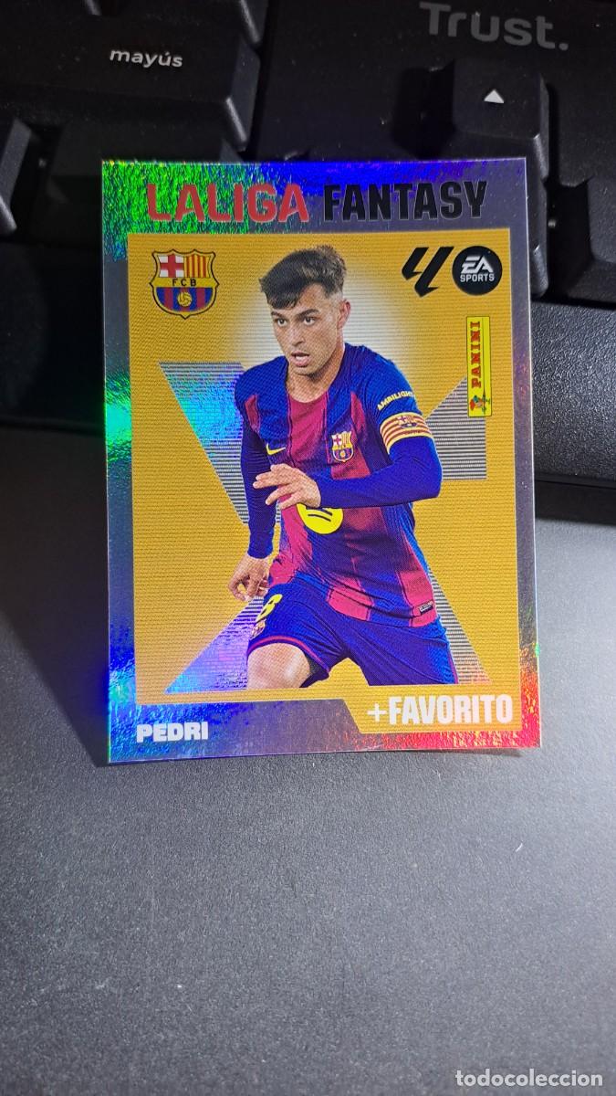 Coleccionismo cromos antiguos: CROMO PEDRI 7 LA LIGA FANTASY 7 BARCELONA LIGA 2026 2027 26 27 ESTE PANINI NUNCA PEGADO