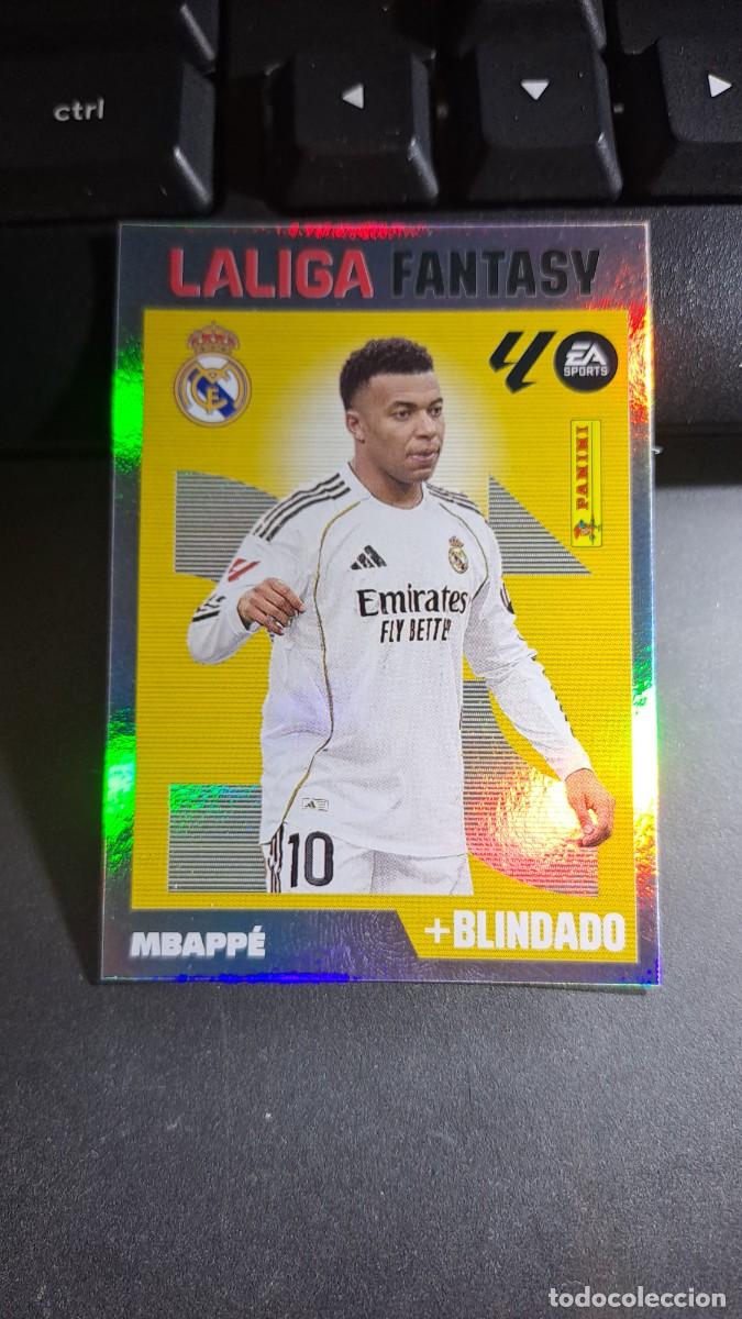 Coleccionismo cromos antiguos: CROMO MBAPPE 9 LA LIGA FANTASY 9 REAL MADRID LIGA 2026 2027 26 27 ESTE PANINI NUNCA PEGADO