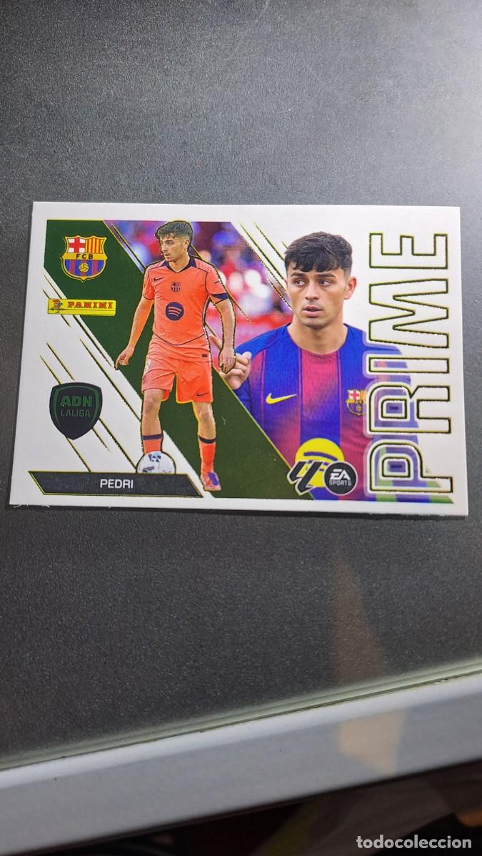Coleccionismo cromos antiguos: CROMO PEDRI 12 PRIME 12 BARCELONA ADN LA LIGA 2026 2027 26 27 ESTE PANINI NUNCA PEGADOCA PEGADO