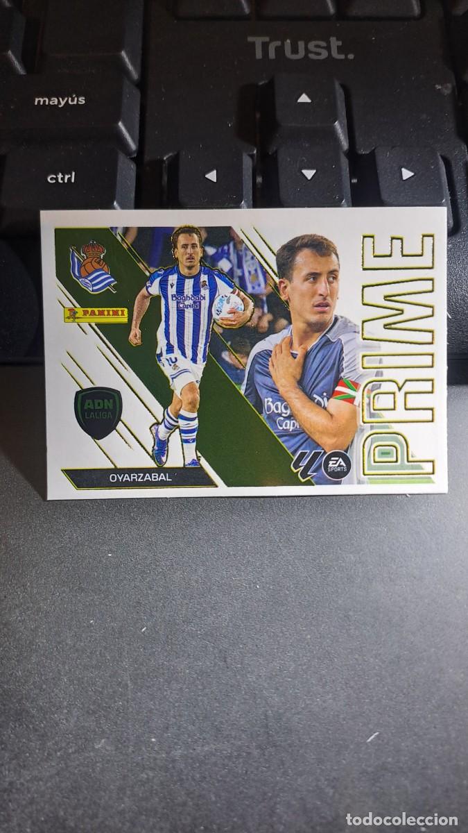 Coleccionismo cromos antiguos: CROMO OYARZABAL 11 PRIME 11 REAL SOCIEDAD ADN LA LIGA 2026 2027 26 27 ESTE PANINI NUNCA PEGADO