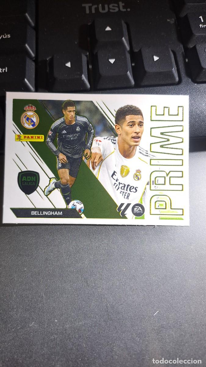 Coleccionismo cromos antiguos: CROMO BELLINGHAM 2 PRIME 2 REAL MADRID ADN LA LIGA 2026 2027 26 27 ESTE PANINI NUNCA PEGADO