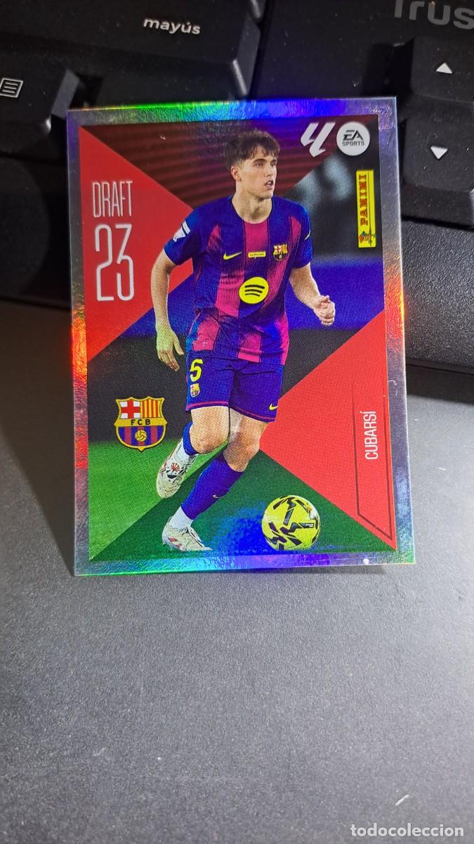 Coleccionismo cromos antiguos: CROMO CUBARSI 6 DRAFT 23 6 BARCELONA LIGA 2026 2027 26 27 ESTE PANINI NUNCA PEGADO