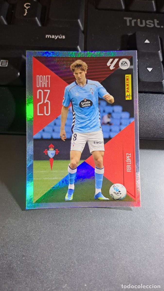 Coleccionismo cromos antiguos: CROMO FER LOPEZ 7 DRAFT 23 7 CELTA DE VIGO LIGA 2026 2027 26 27 ESTE PANINI NUNCA PEGADO