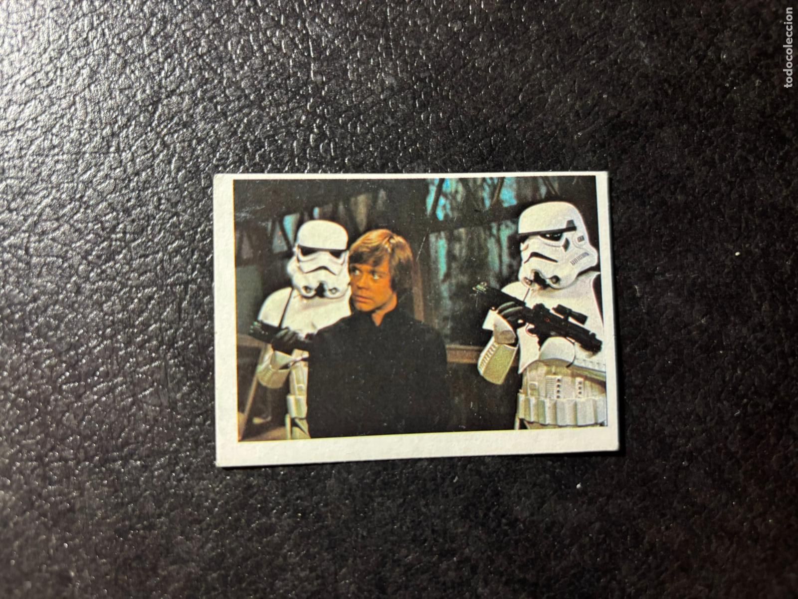Coleccionismo cromos antiguos: RETORNO DEL JEDI 150 LUKE SKYWALKER STORMTROOPER CROMO GUERRA DE LAS GALAXIAS STAR WARS PACOSA 1983