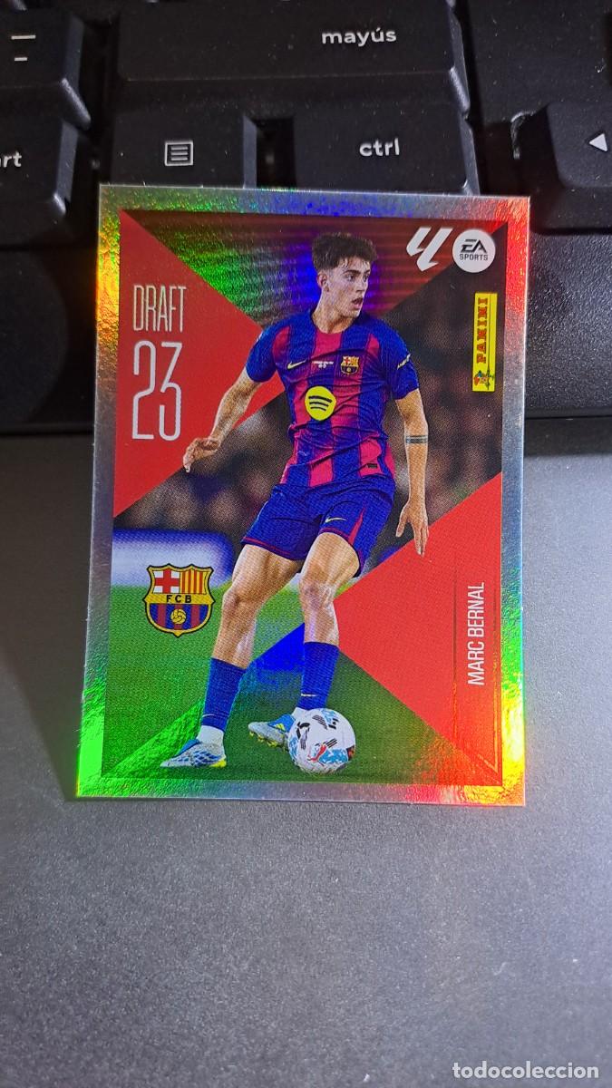 Coleccionismo cromos antiguos: CROMO MARC BERNAL 15 DRAFT 23 15 BARCELONA LIGA 2026 2027 26 27 ESTE PANINI NUNCA PEGADO