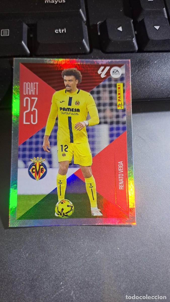 Coleccionismo cromos antiguos: CROMO RENATO VEIGA 20 DRAFT 23 20 VILLARREAL LIGA 2026 2027 26 27 ESTE PANINI NUNCA PEGADO