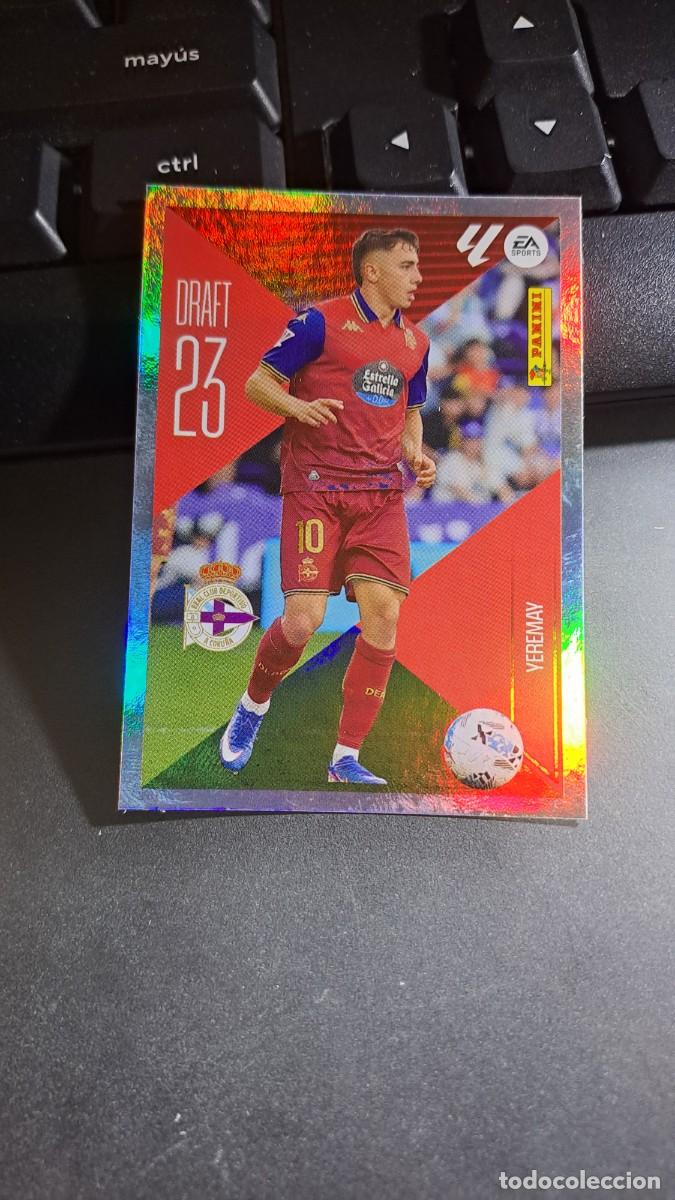 Coleccionismo cromos antiguos: CROMO YEREMAY 23 DRAFT 23 23 DEPORTIVO DE LA CORU&Ntilde;A LIGA 2026 2027 26 27 ESTE PANINI NUNCA PEGADO