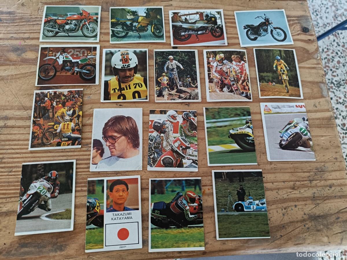 Coleccionismo cromos antiguos: LOTE CROMOS TODO MOTO. A&Ntilde;OS 80